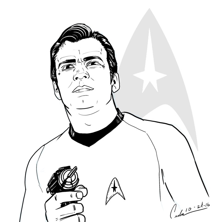 Inktober_Kirk